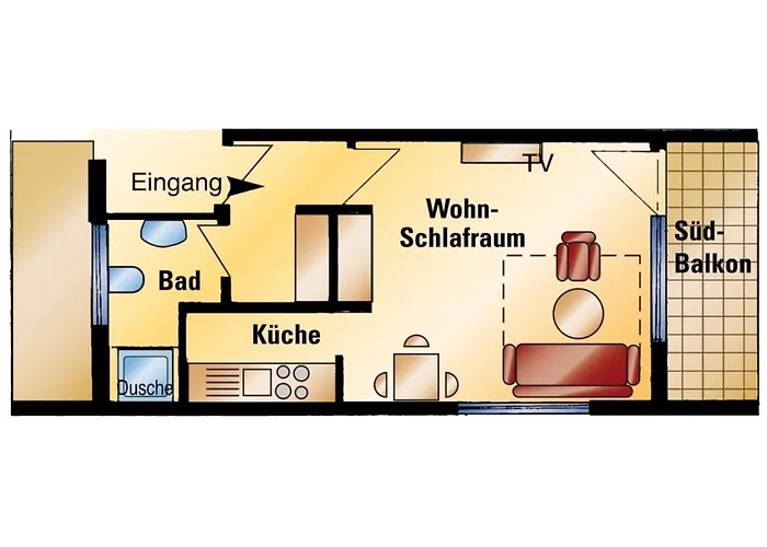 Chalet Cristall Superior Appartement 9 * 洛伊塔施